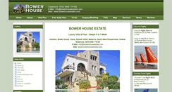 Desktop Screenshot of bowerhouseestate.com